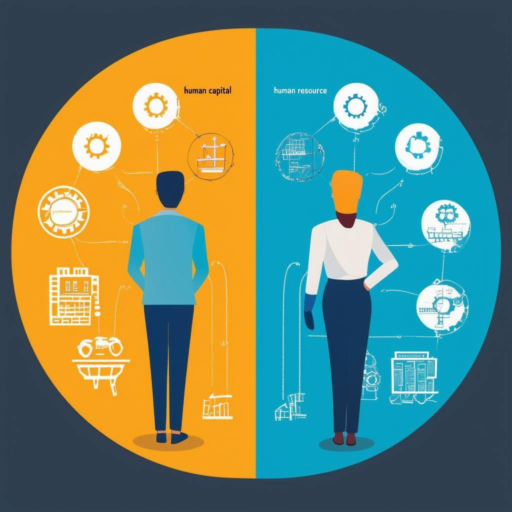 difference between human capital and human resource