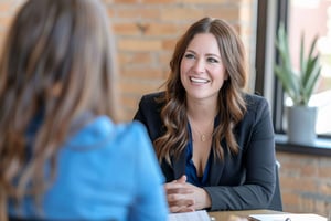 Interview of a female candidate